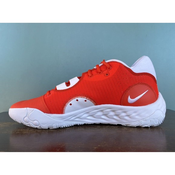 Nike PG 6 TB Promo Orange/White Basketball Shoes Men’s Size 14 DX6654-802 NO LID - Picture 3 of 12